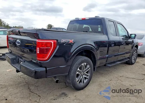 2022 Ford F150 Super Cab from USA, damaged, VIN 1FTEX1CP2NKD16771